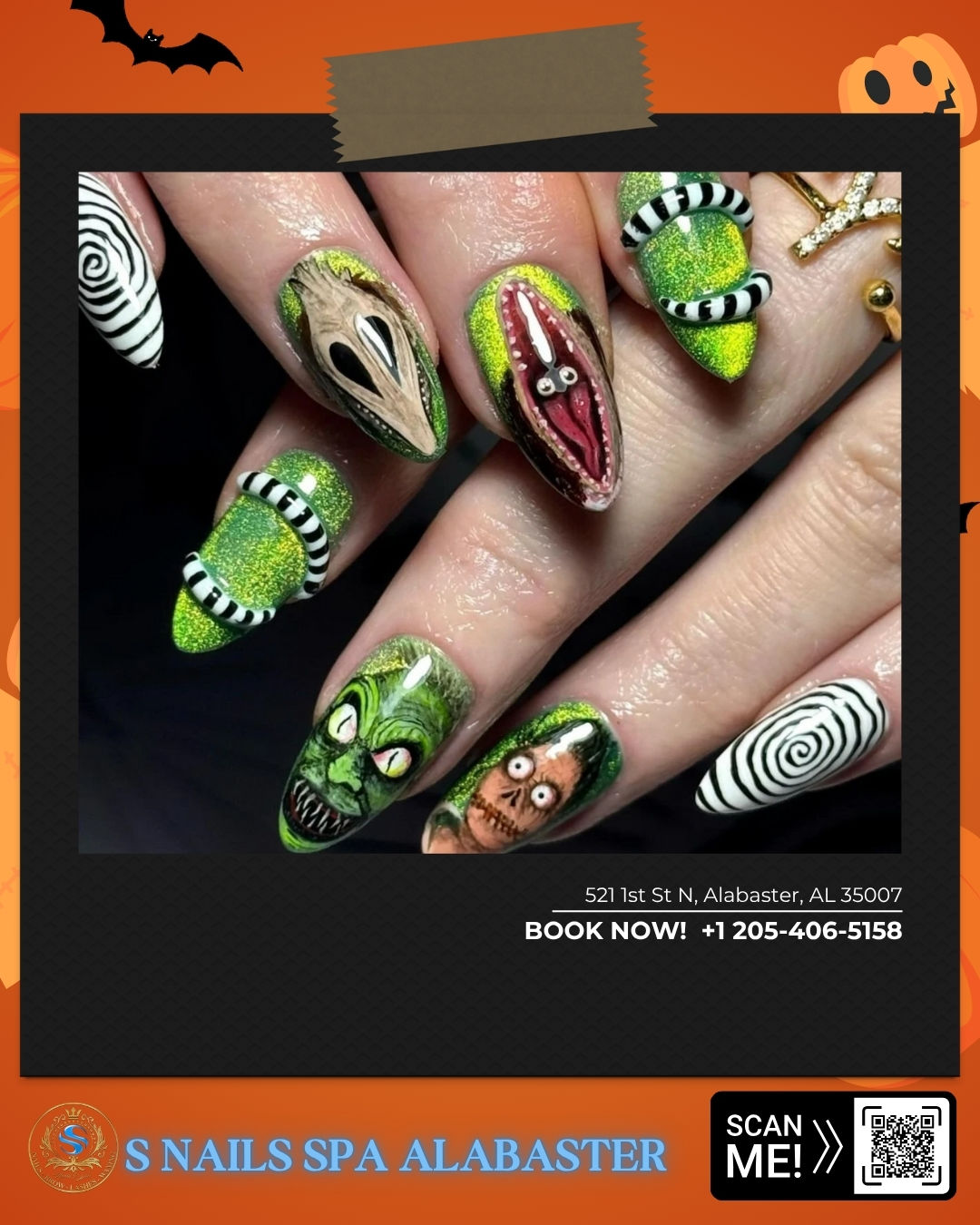 Halloween Nails 2025: Get Ready for a Spooky and Stylish Season at S Nails Spa