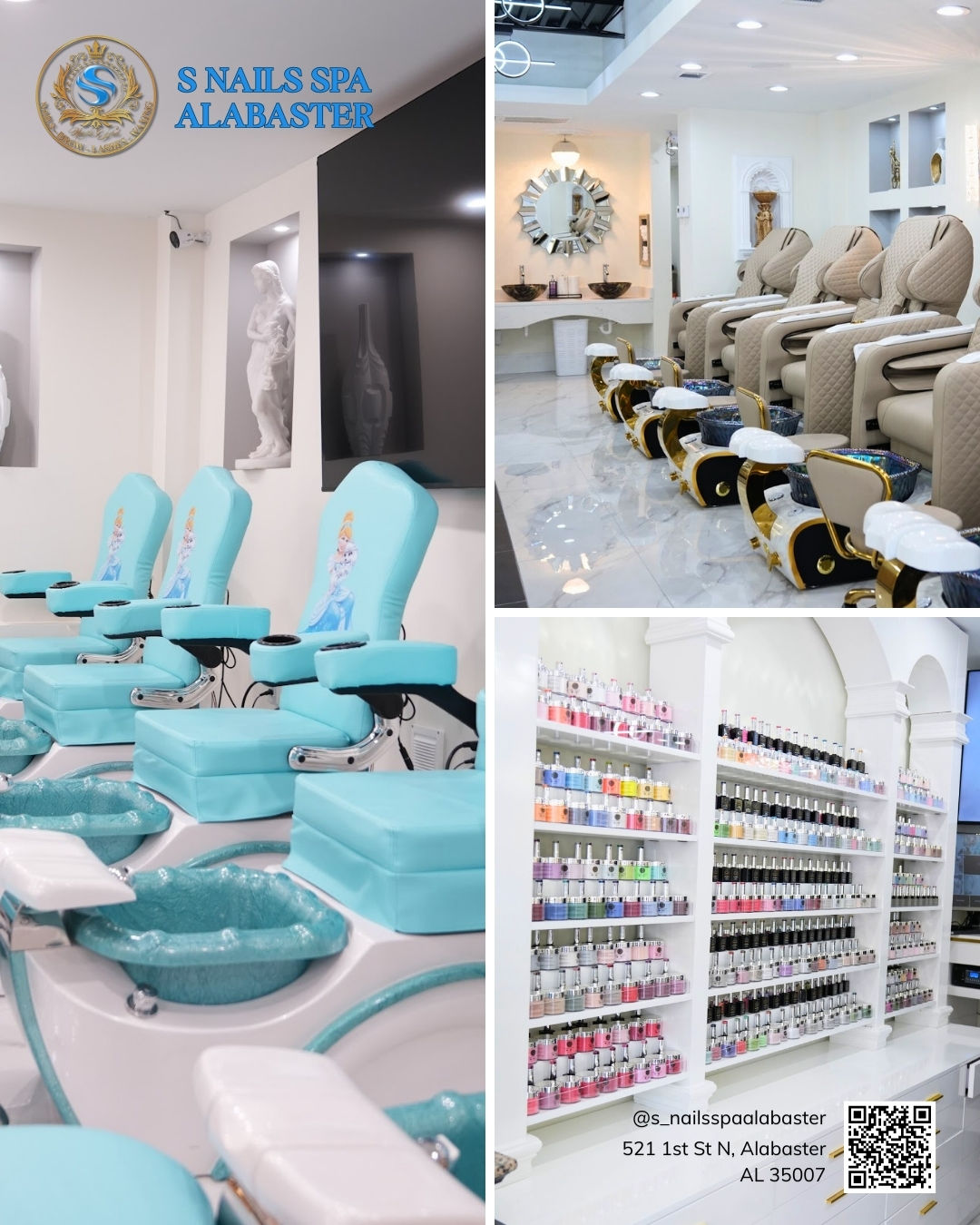 S Nails Spa: The Best Nail Salon in Alabaster AL 35007 for Ultimate Pampering