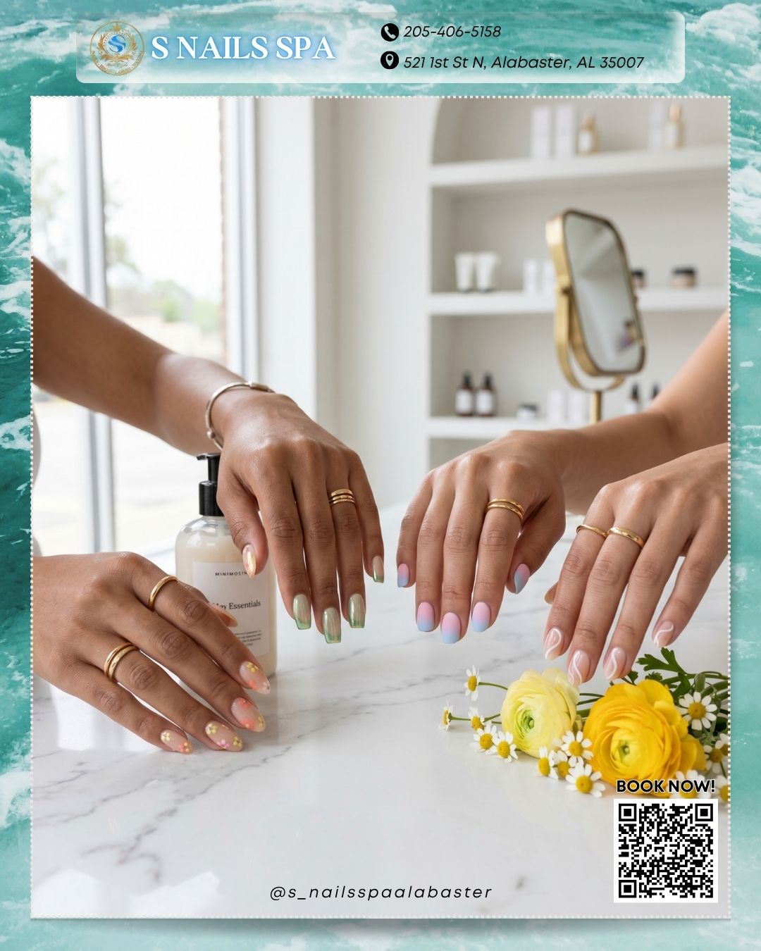 Welcome to S Nails Spa: