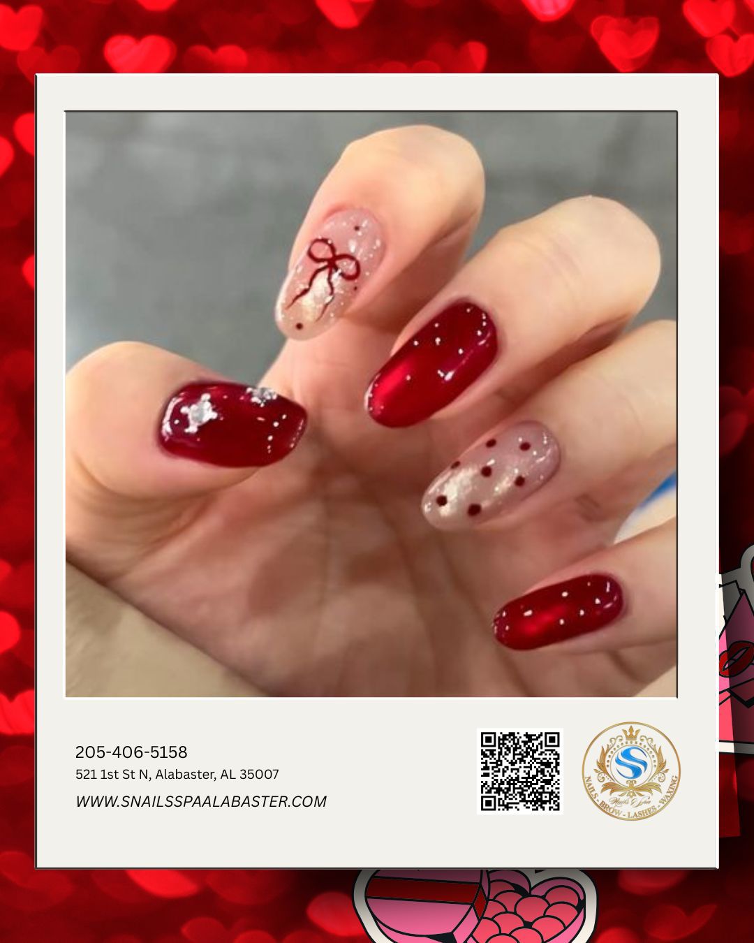 Valentine Nails Ideas: The Ultimate Guide to Romantic Manicures at S Nails Spa Alabaster
