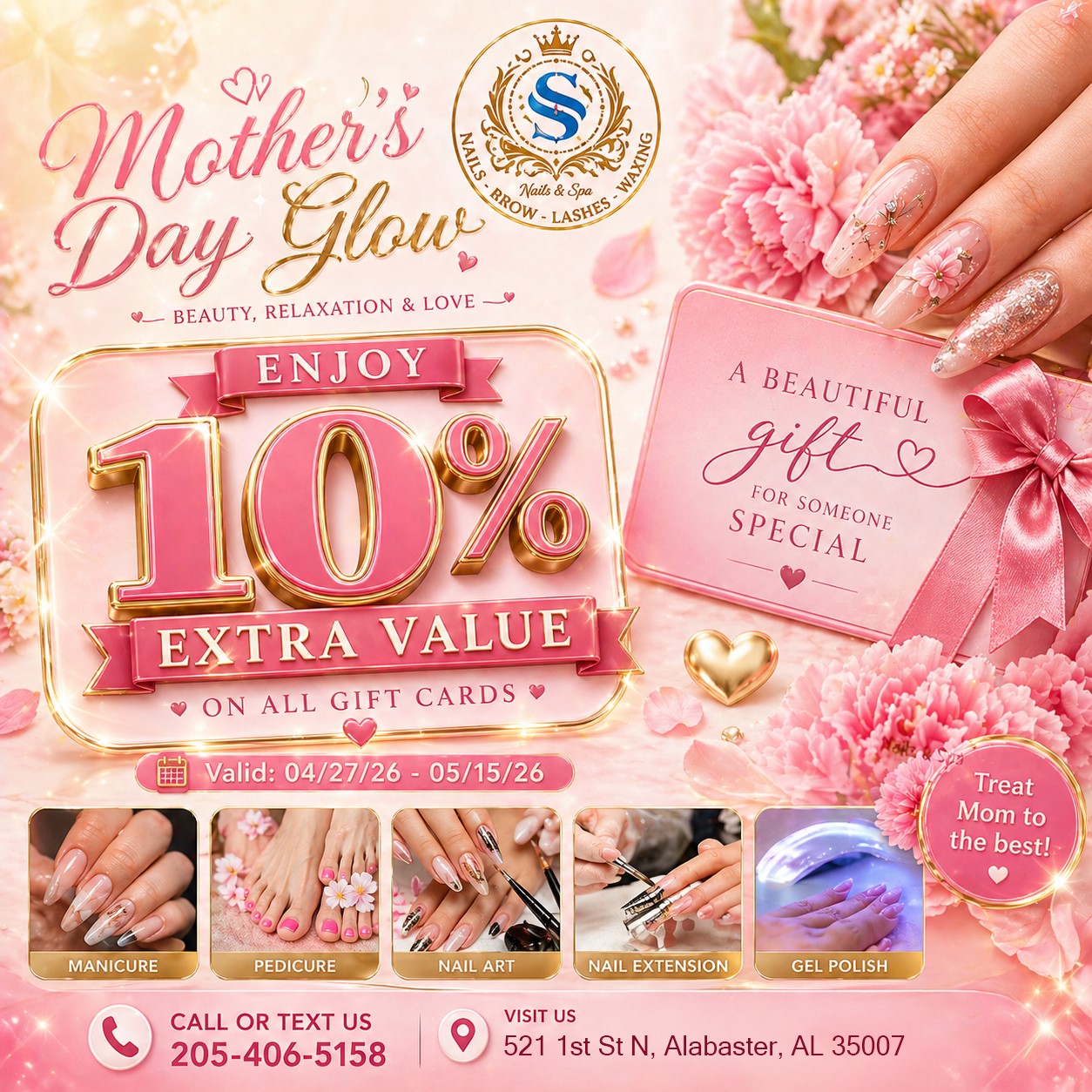 Buy giftcard and get extra value Mother s day offers