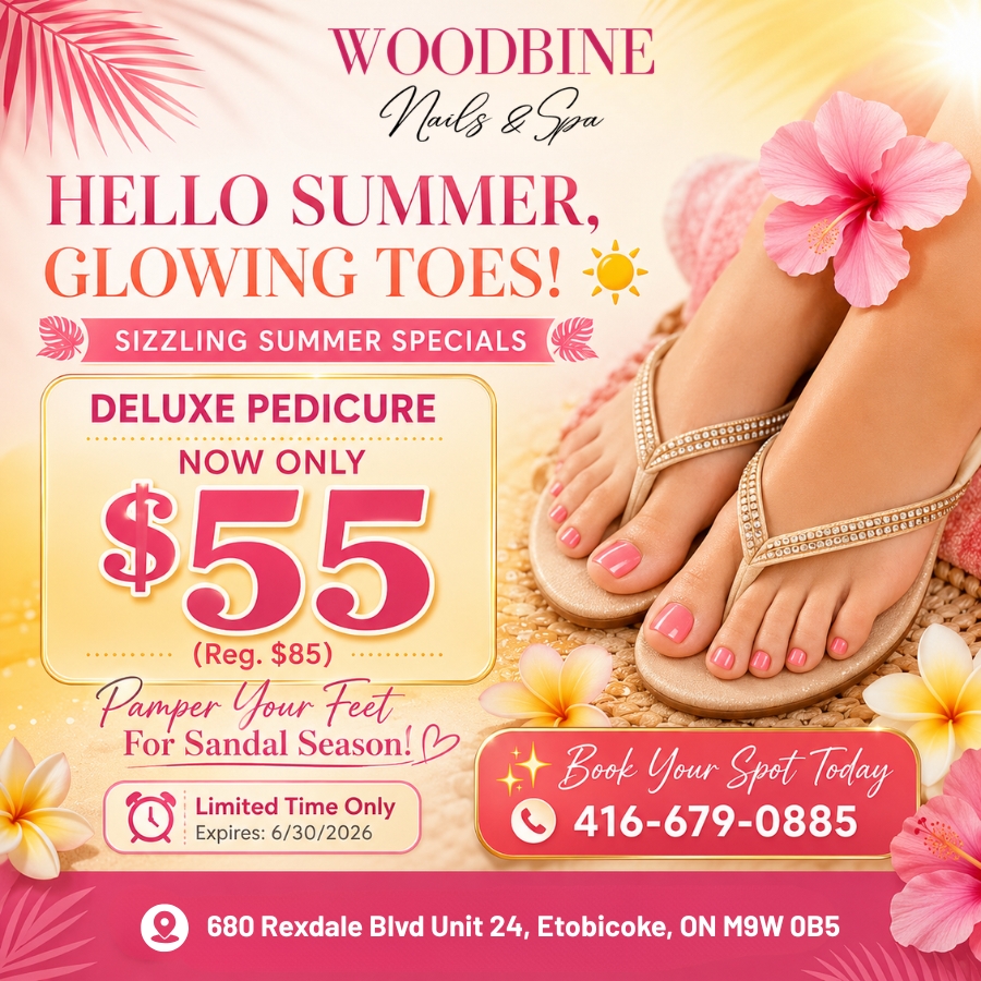 HELLO SUMMER, GLOWING TOES