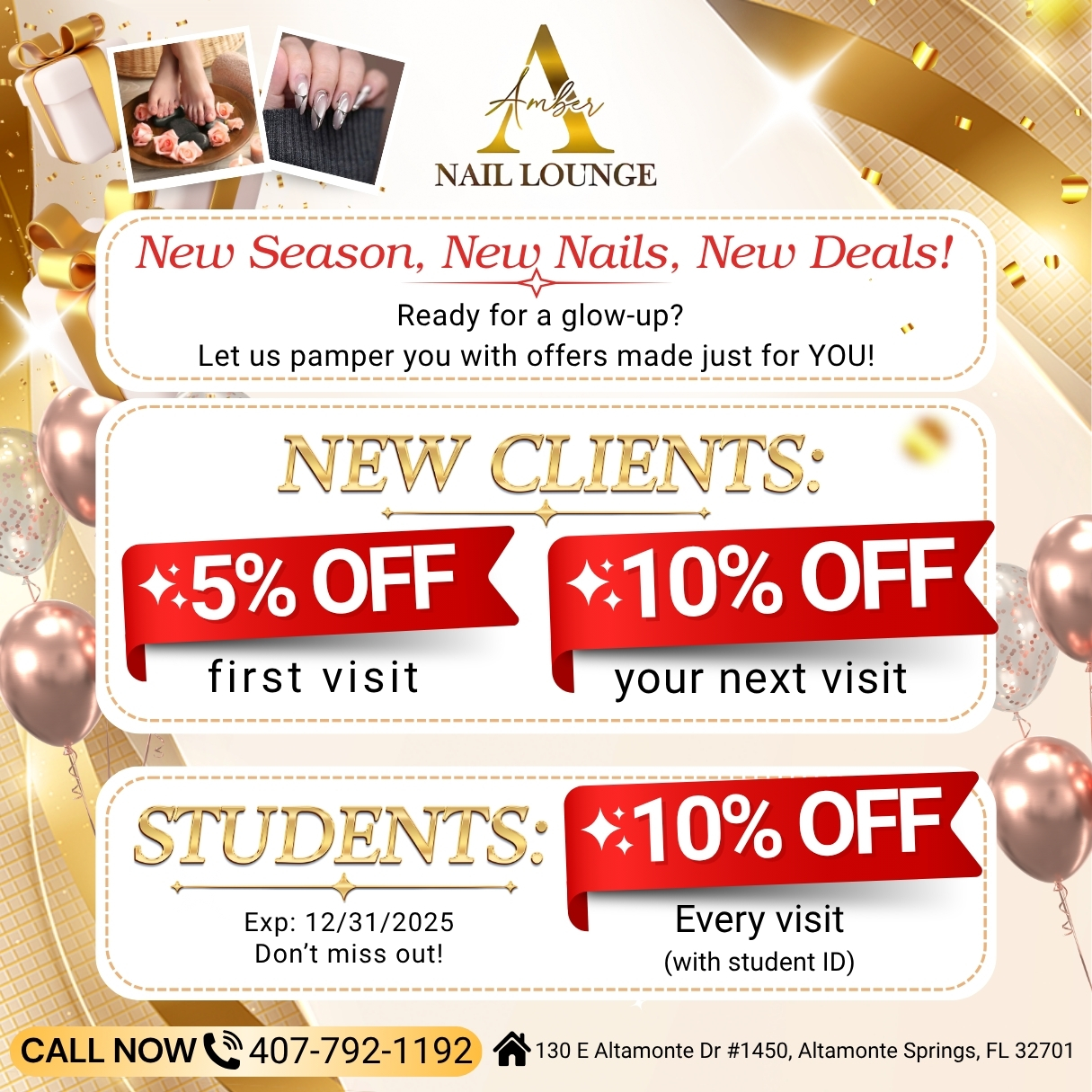 New Clients & Students Special Offers