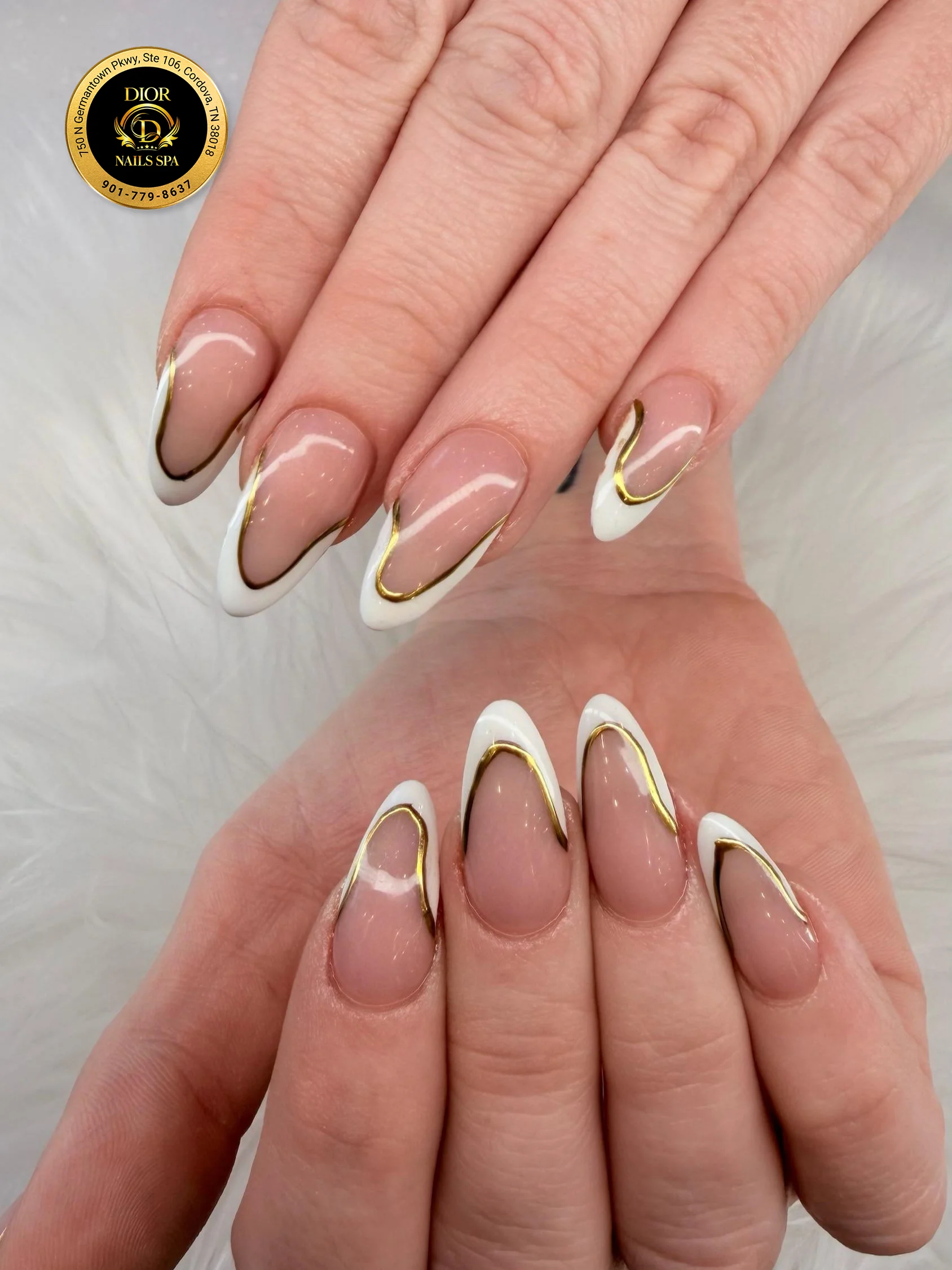 Nude Almond Chrome