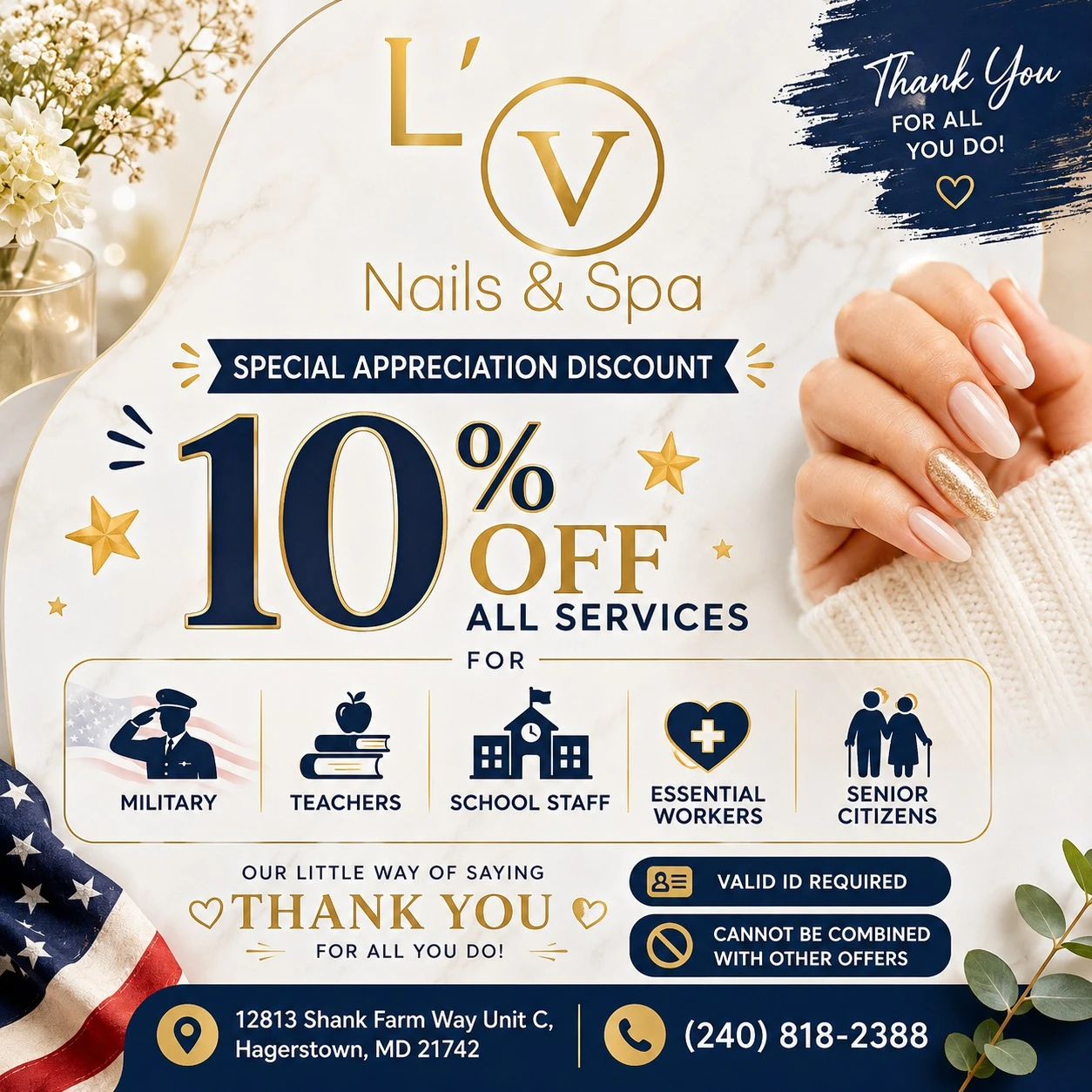 Special Appreciation Discount