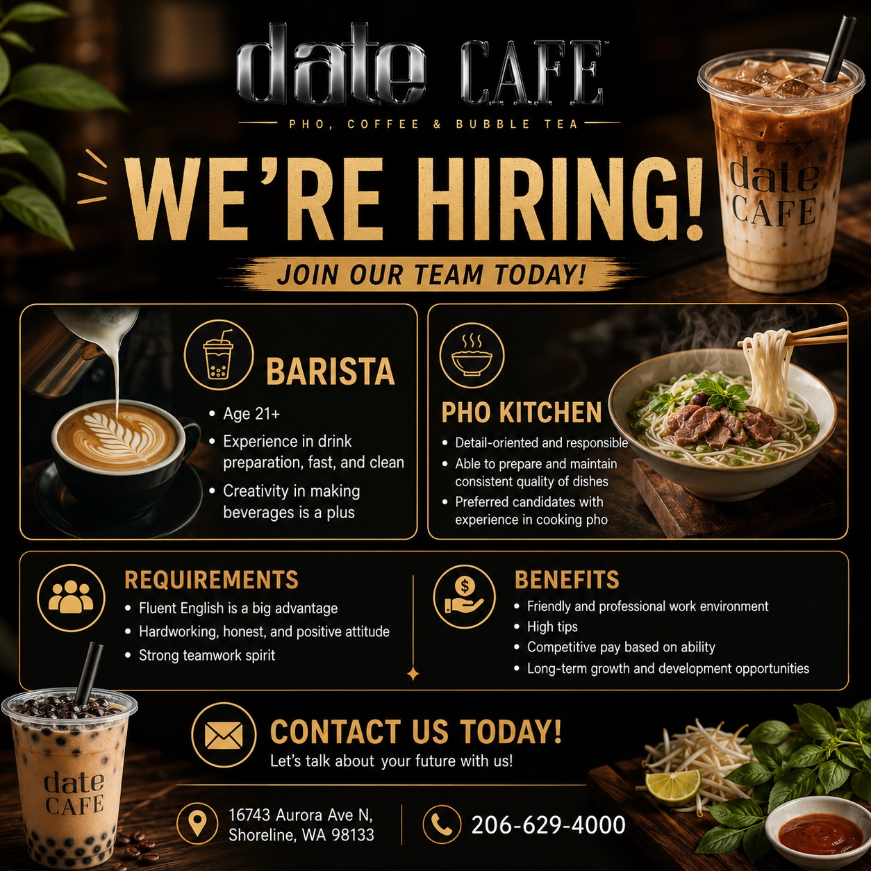 We're Hiring
