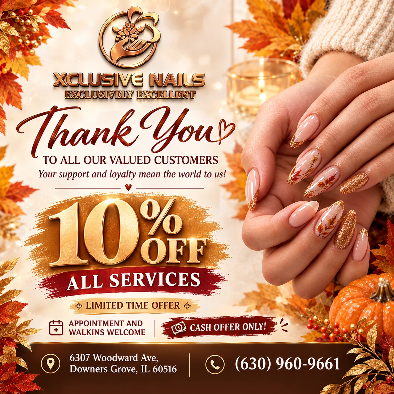Happy Labor Day from Xclusive Nails