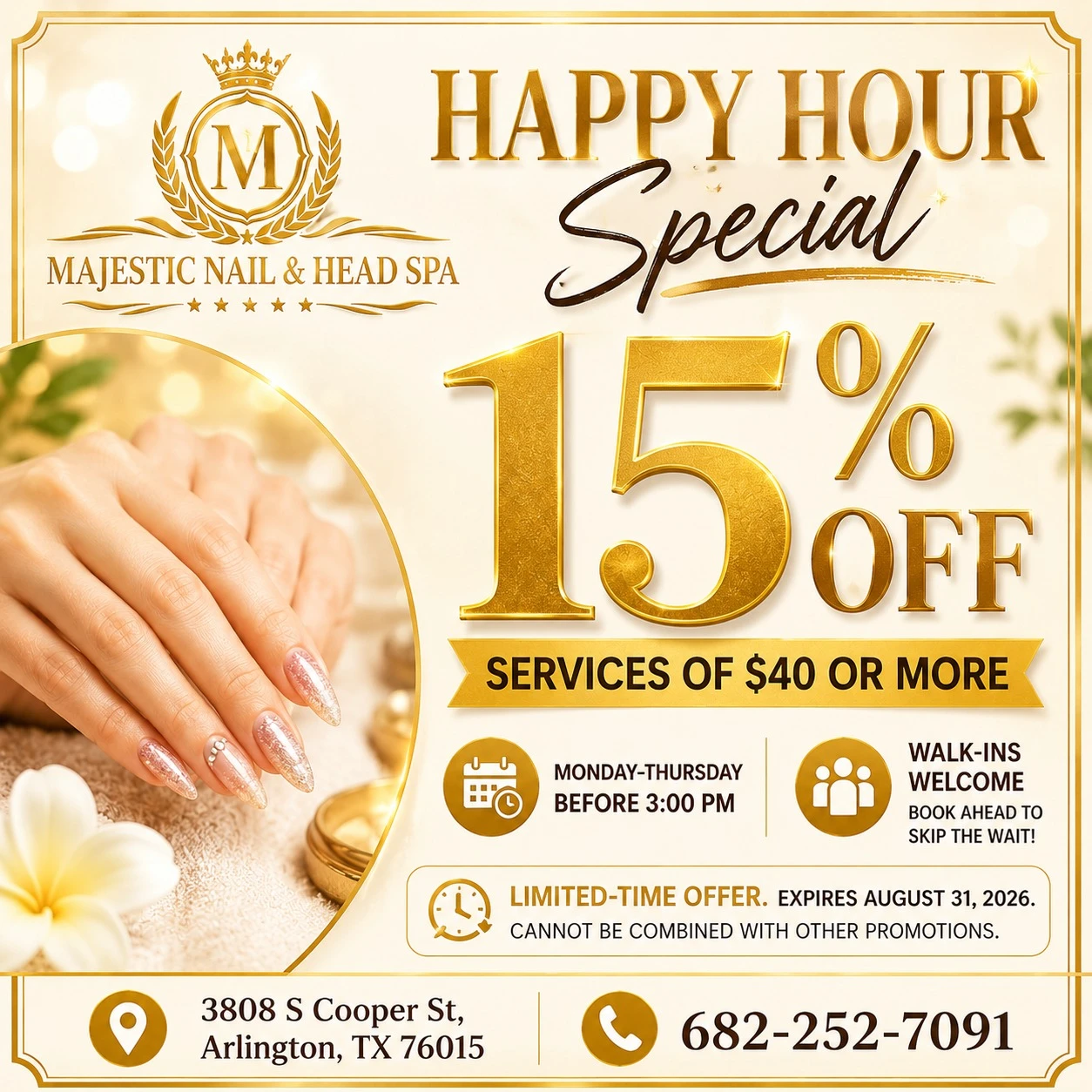 MAJESTIC NAIL HEAD SPA ARLINGTON TEXAS