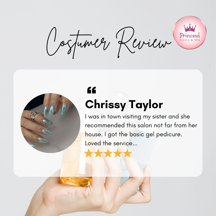 5 stars review from Chrissy Taylor