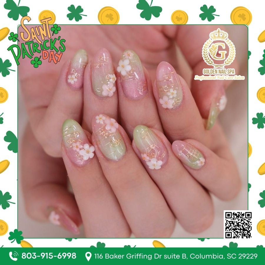 Trending nail art for Saint Patrick's Day 2026 emphasizes a mix of elevated minimalism and bold festive accents like emerald French tips, negative space graphics, and classic shamrocks.