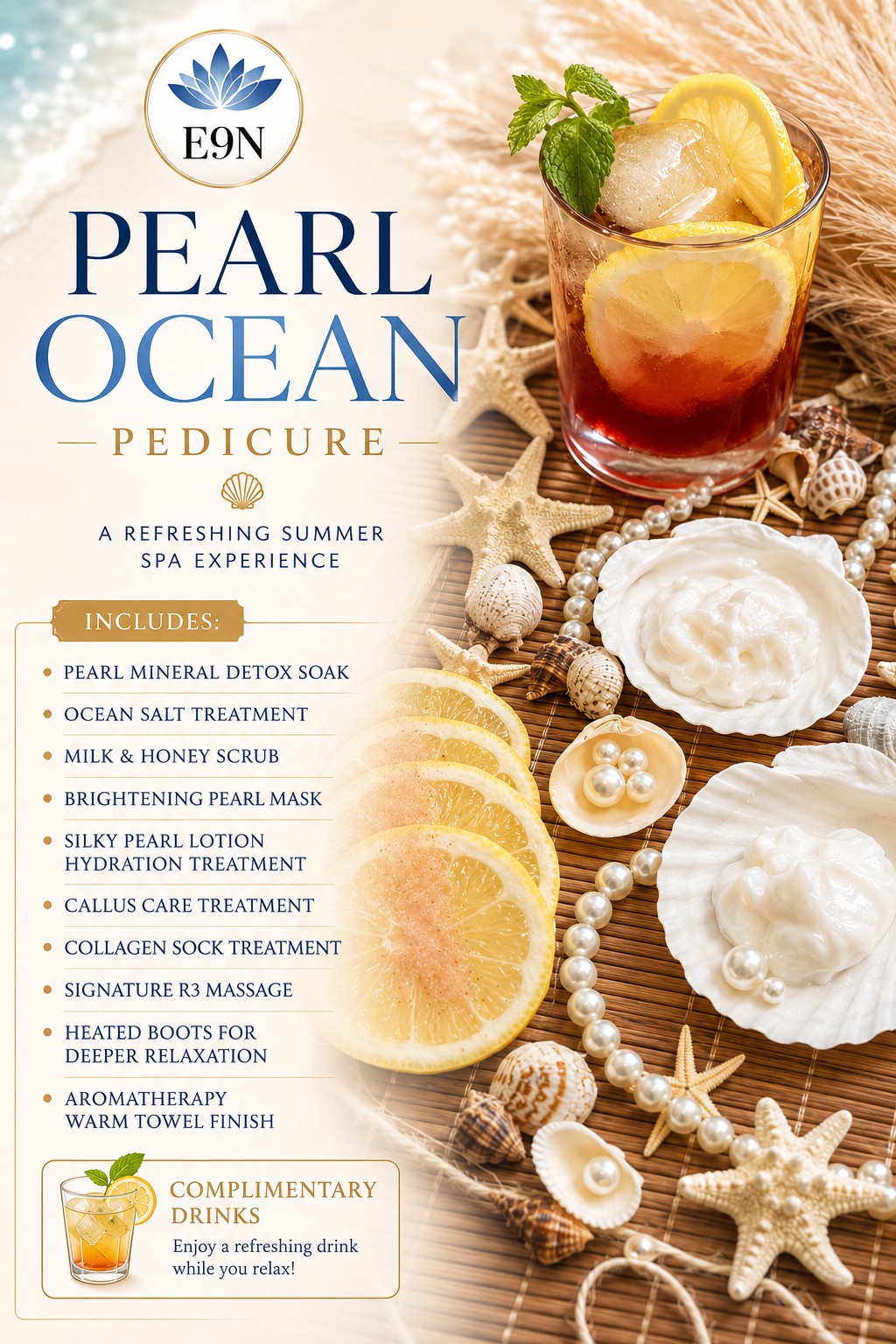 Pearl Ocean Pedicure