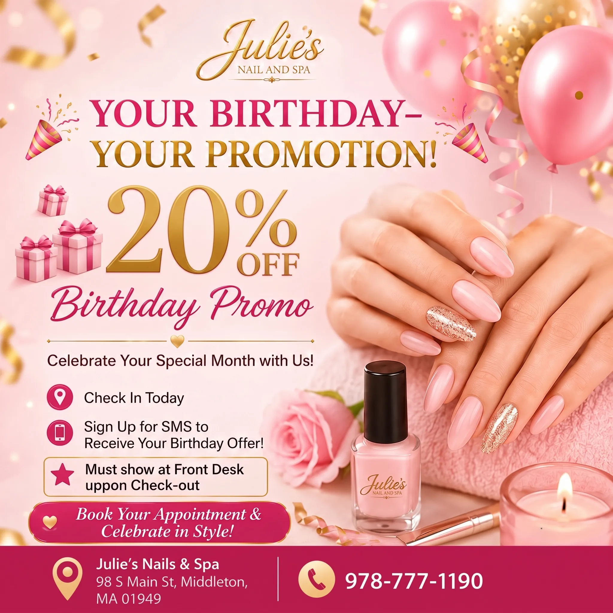 Gift card birthday