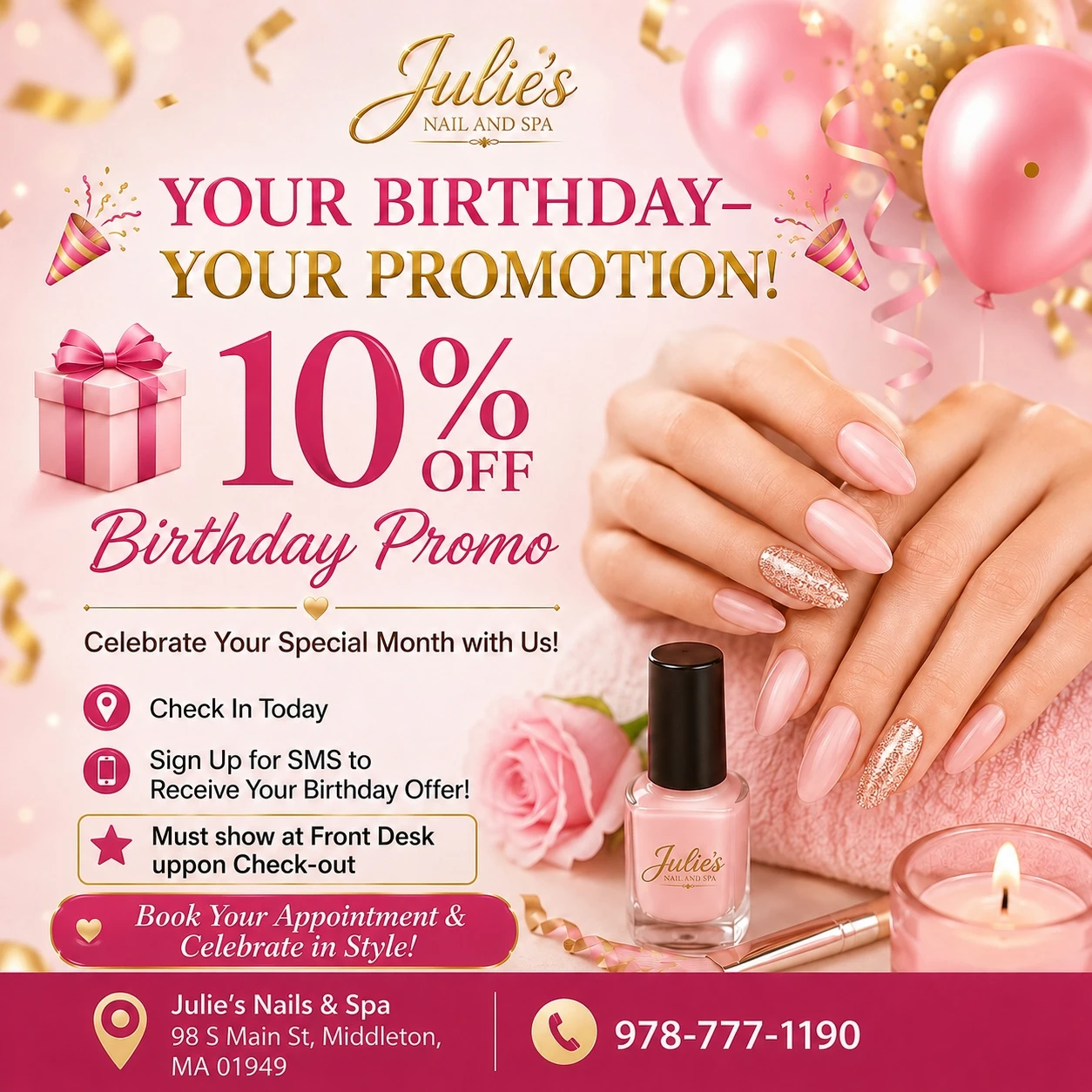 Gift card birthday