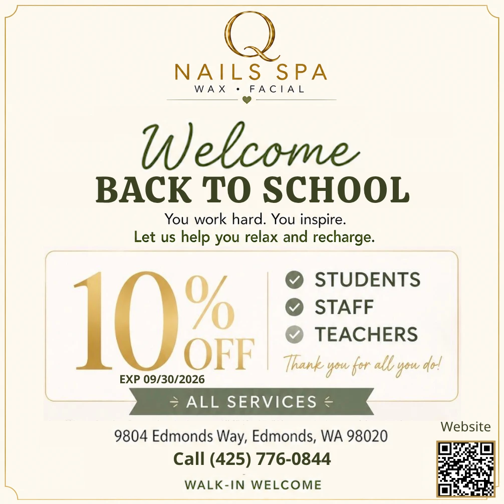 Promotion for all Students, Staff, Teacher. 10% OFF All Services