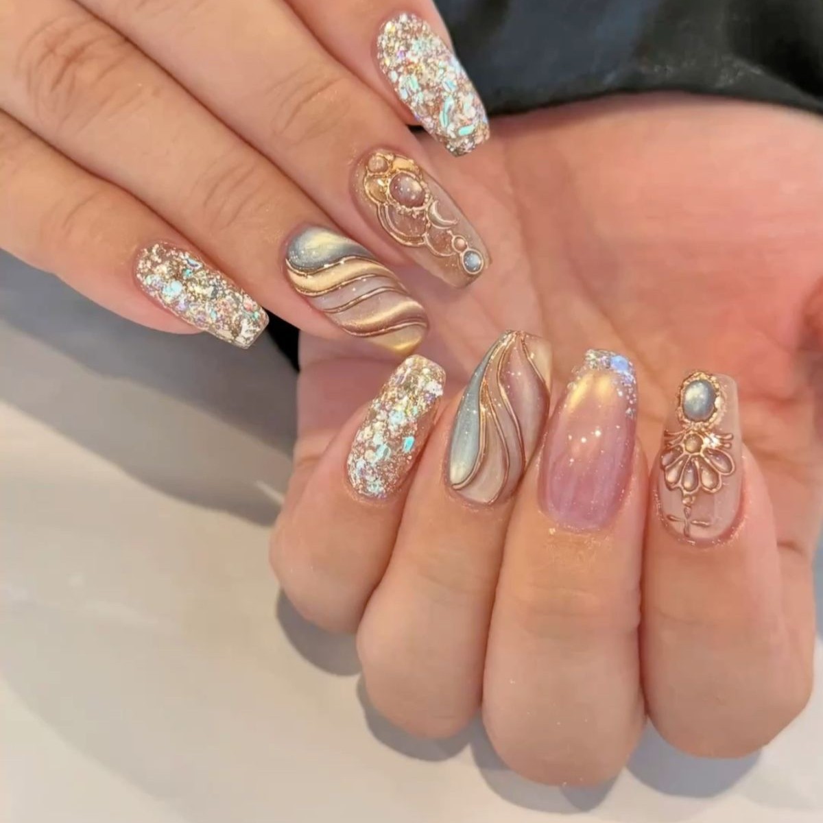 Bold Nail Art (Abstract and Micro Designs)