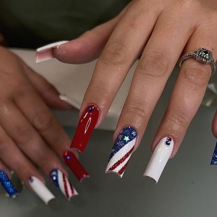 Fourth of July nail ideas