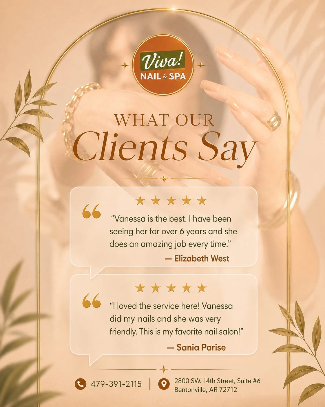 5-stars-reviews-Viva-Nails-Spa