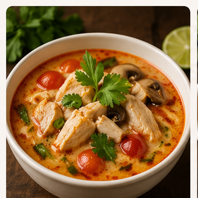 Tom Yum Chicken Soup