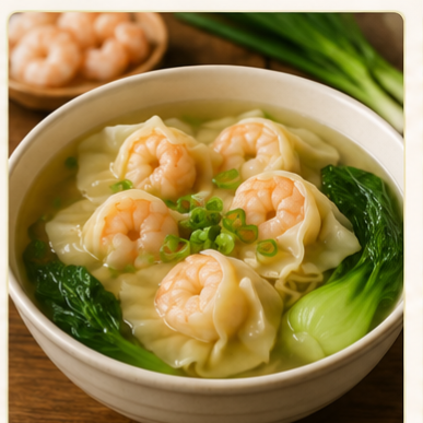 Shrimp Wonton Soup