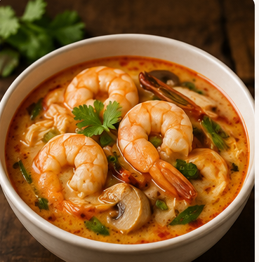 Tom Yum Shrimp Soup