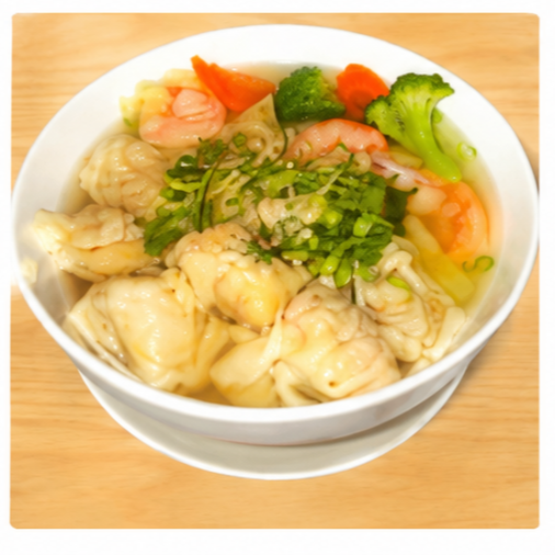 Wonton, Shrimp Soup (Shrimp & Pork Wonton)