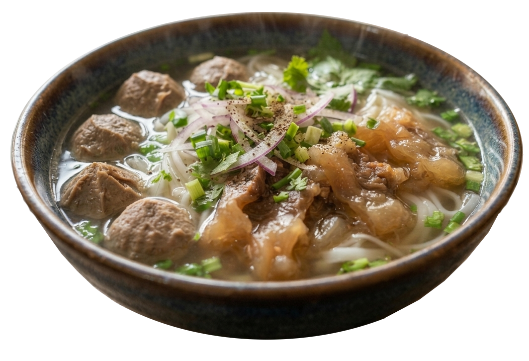Beef Balls & Tendon Pho