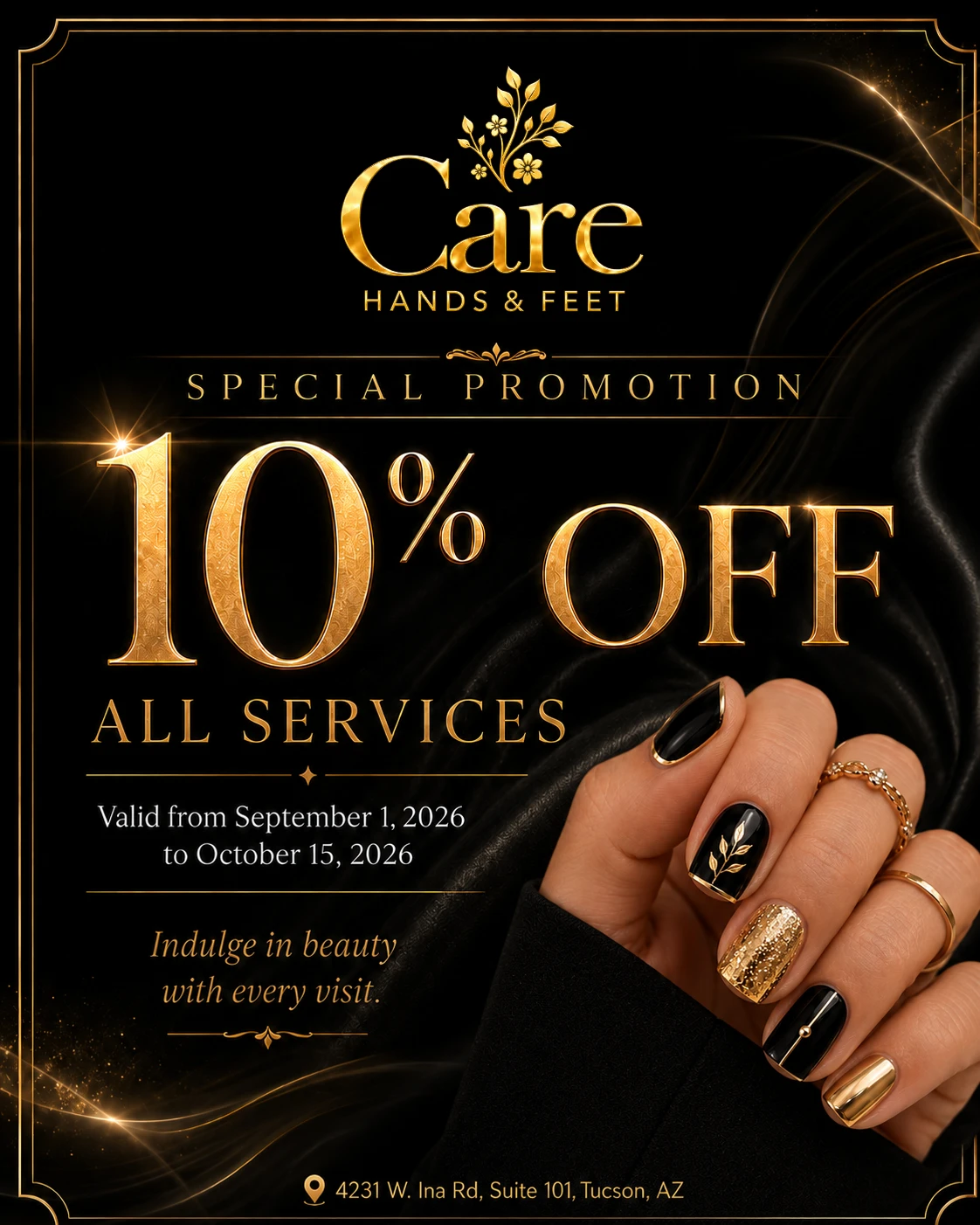 10% OFF All Services Promotion