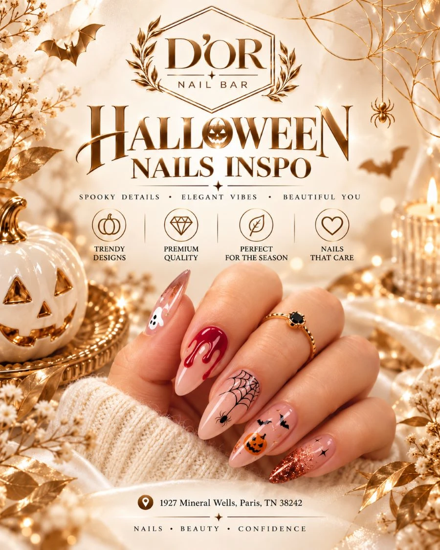 Halloween Nail Poster