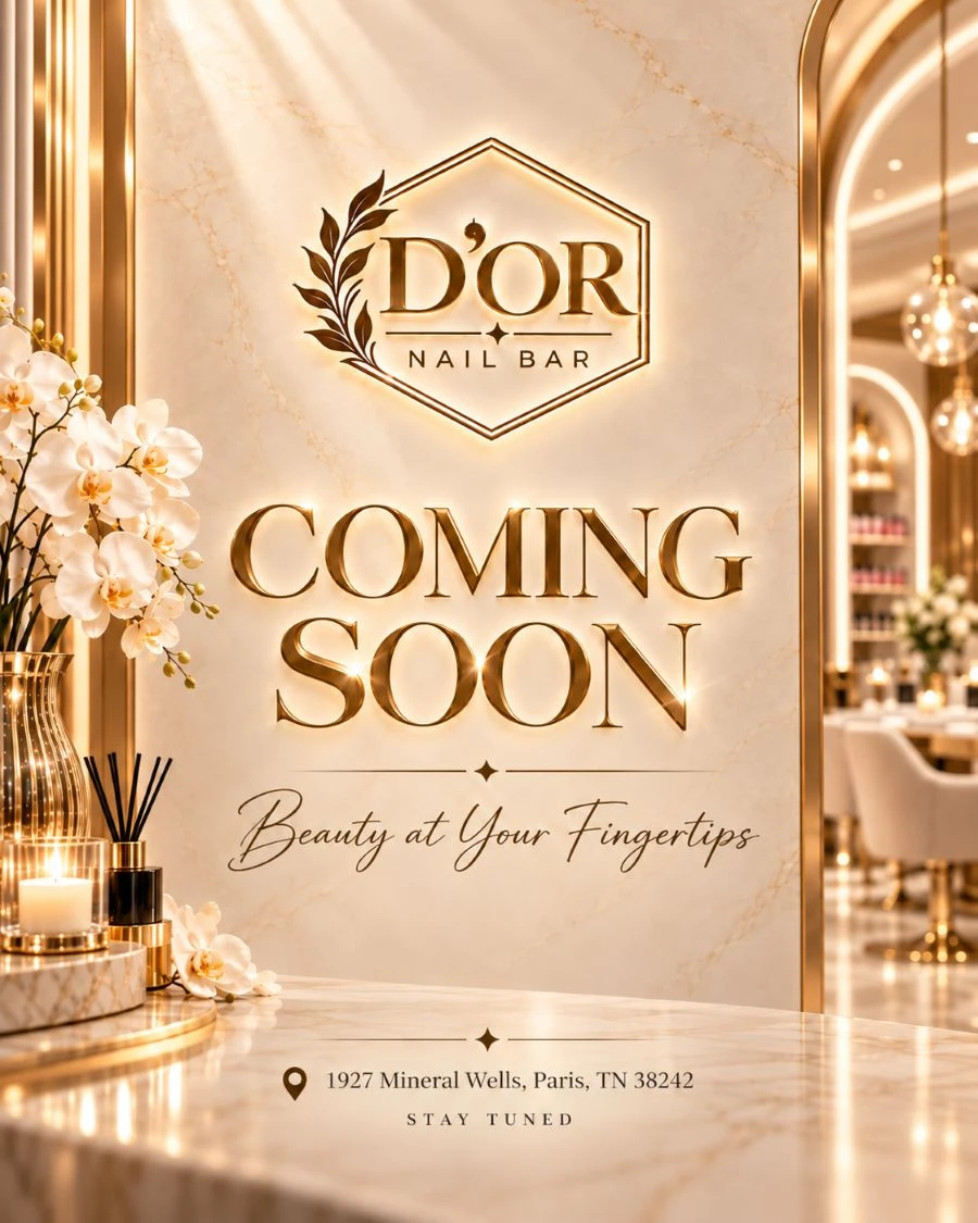 D Or Nail Bar Coming Soon