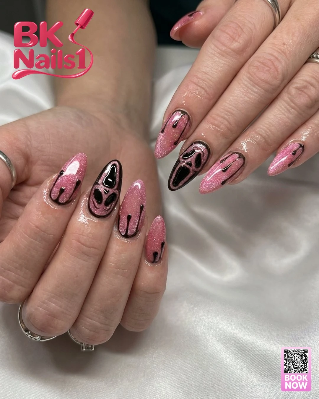 Spooky or Sophisticated? Halloween vs. Classic Fall Nail Art Ideas at BK Nails 1 Salon in Marietta