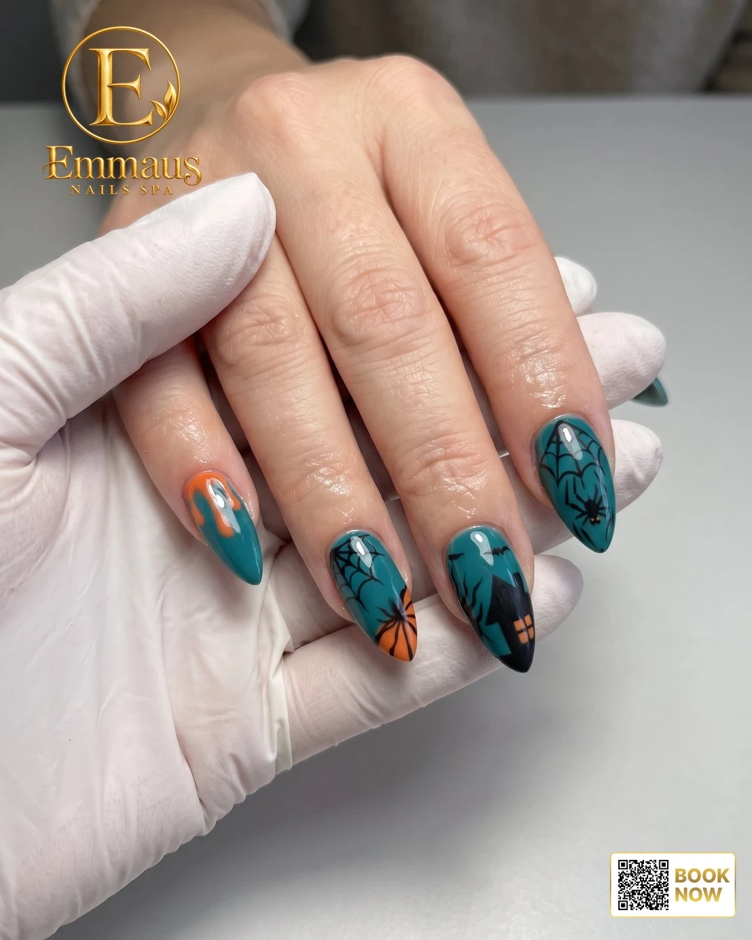 Spooky Halloween Nail Art