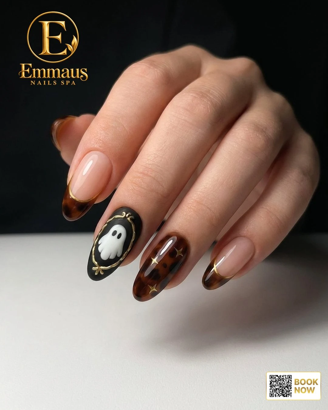 Cute Halloween Nail Design