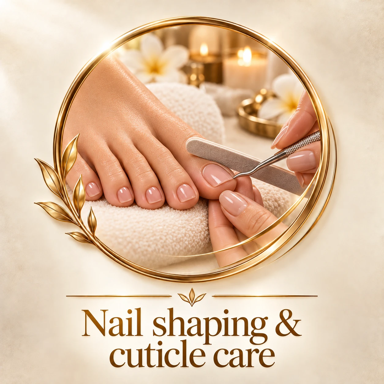 Nail shaping & cuticle care