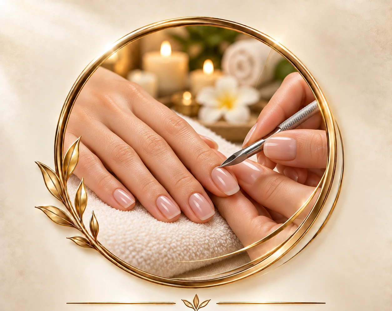 Detailed nail and cuticle care