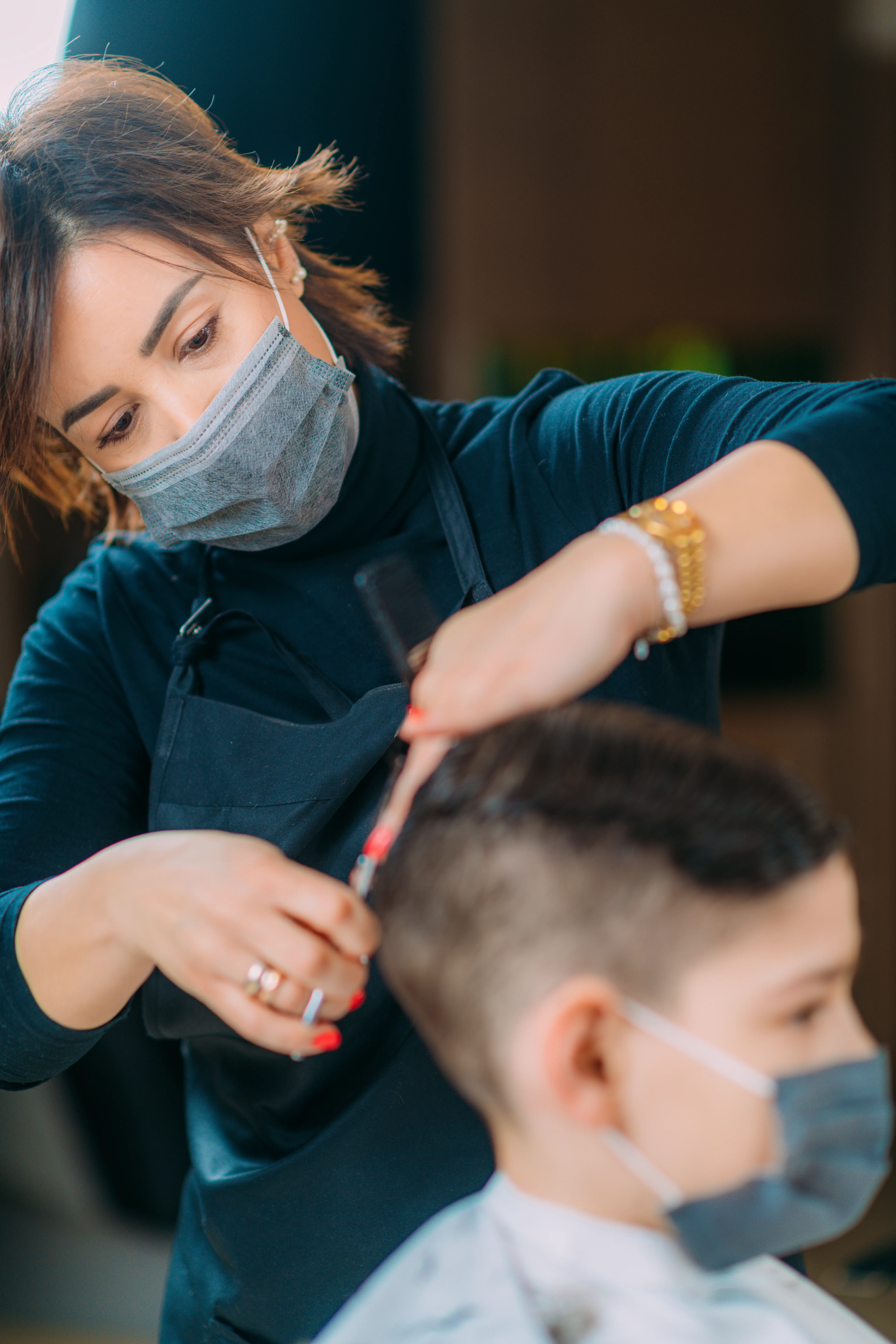 Professional hair styling