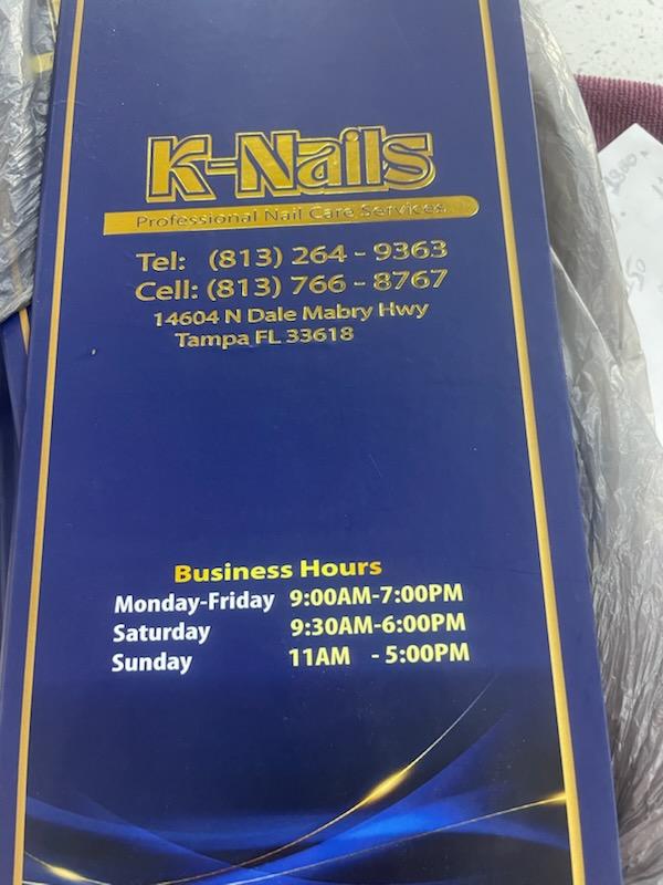 K Nails Carrollwood