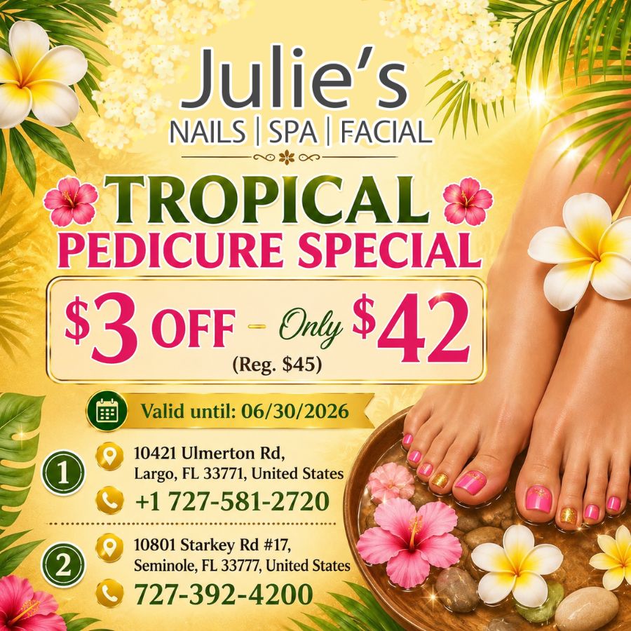 Tropical Pedicure Special