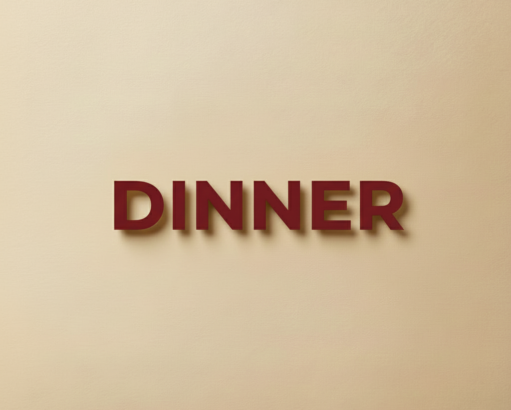Dinner Menu