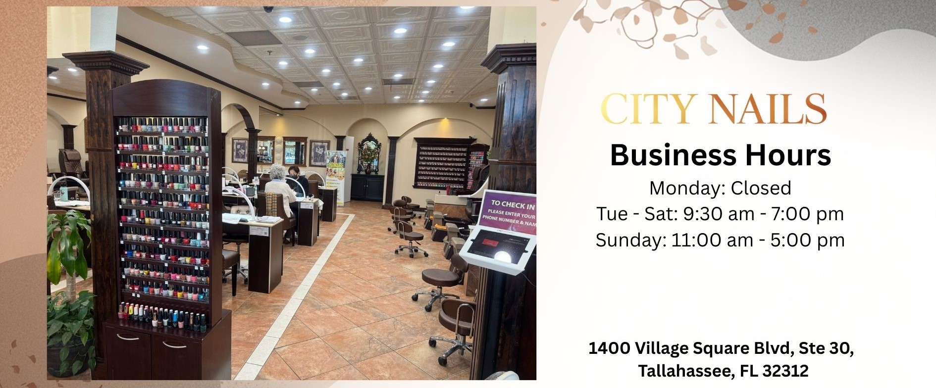 City Nails - Tallahassee, Florida 32312 - banner 2