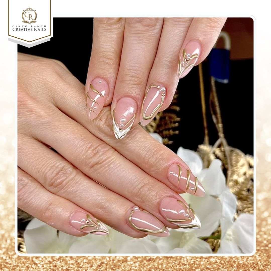 Builder Gel, Nail Art Design, Nail Care by CR Creative Nails in Katy, TX 77494