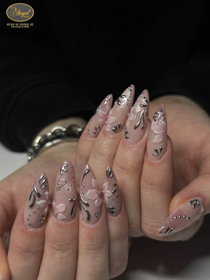  Angel Nails