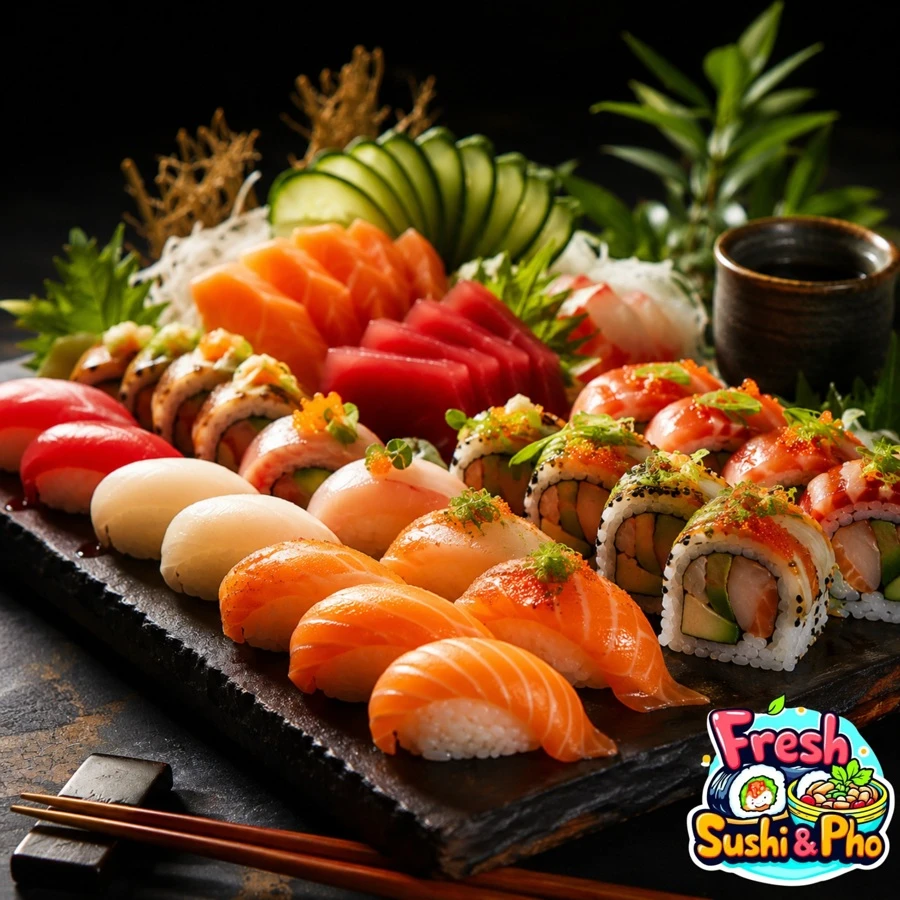 Roll Into Flavor: Fresh, Handcrafted Basic Sushi Rolls at Fresh Sushi & Pho Restaurant Tucson, AZ 85710