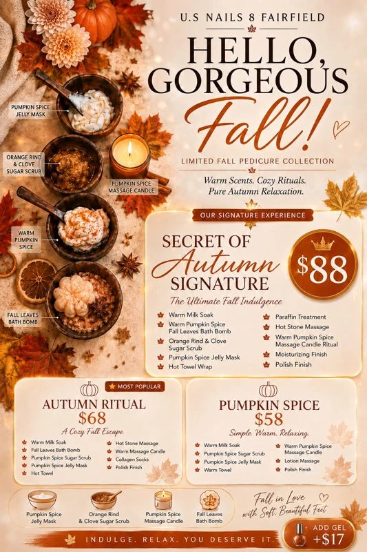 US Nail 8 Autumn Promotions