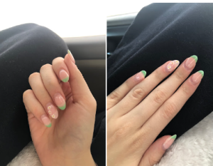 What are the reviews of the customers after using nail services at Amore Nails | nail salon 97086