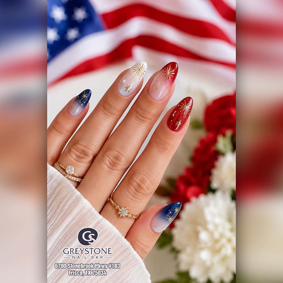 Grey Stone Nails Bar