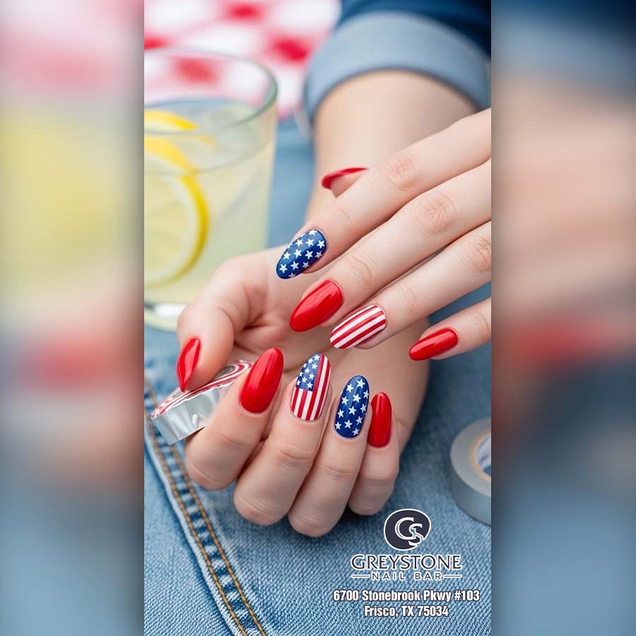 Grey Stone Nails Bar