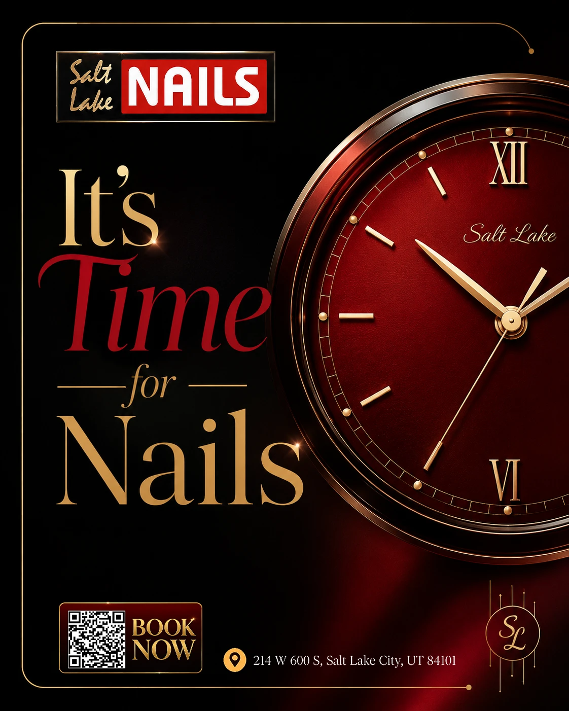 Creative poster Salt Lake Nails