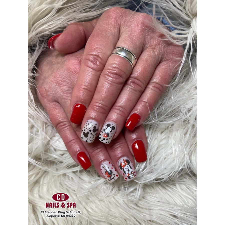 Amazing nail designed by C D Nails & Spa