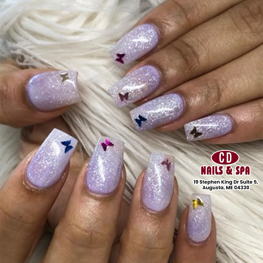 Amazing nail designed by C D Nails & Spa
