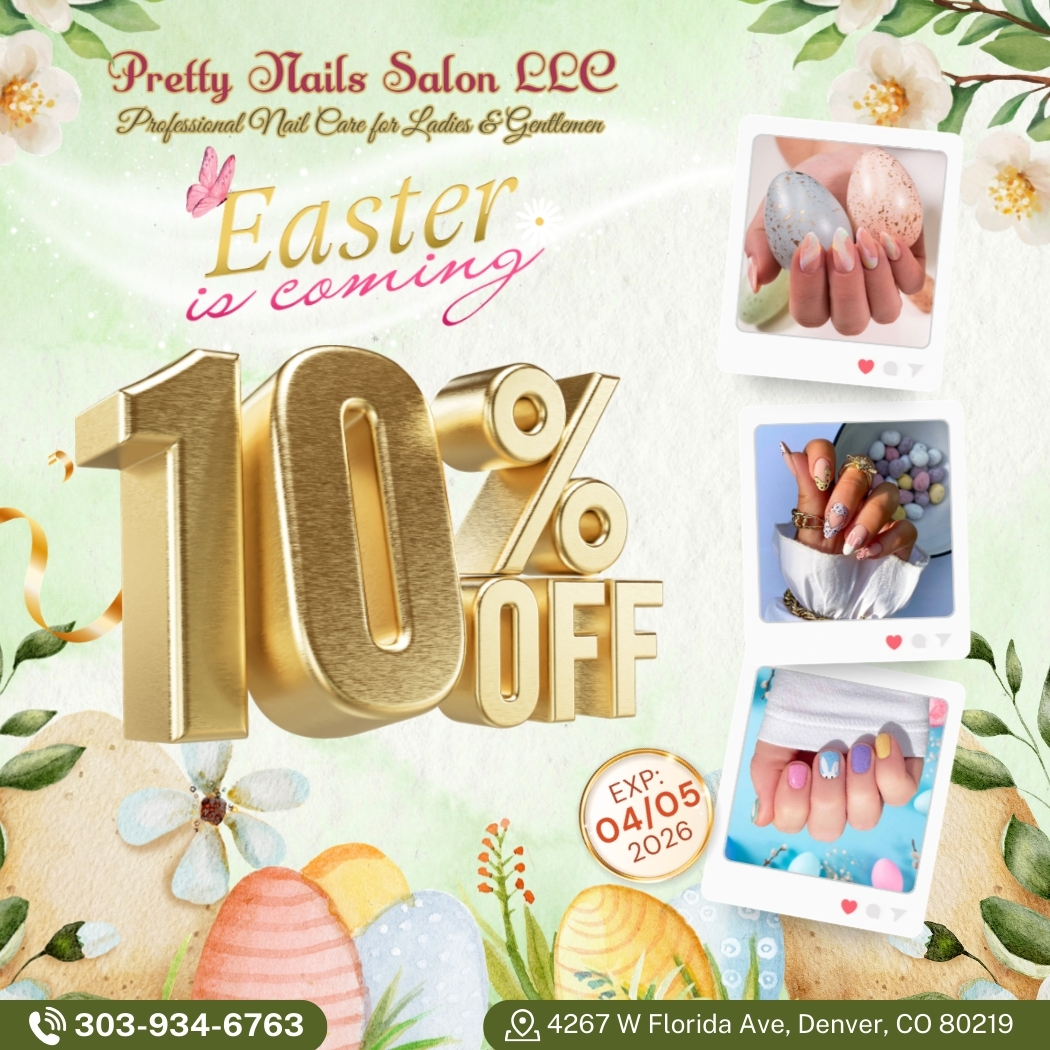 Easter Special at Pretty Nails Salon